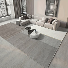 Modern Geometric Area Rug Non Shedding Floor Carpet Machine Washable
