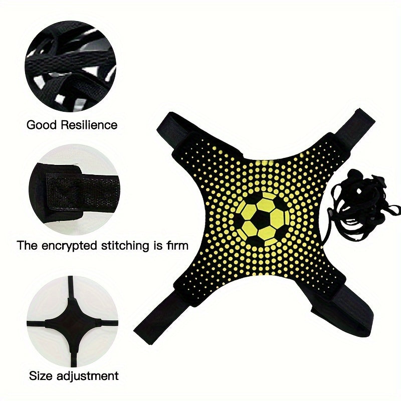 Adjustable Soccer Volleyball Rugby Trainer for Solo Practice Training Aid