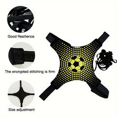 Adjustable Soccer Volleyball Rugby Trainer for Solo Practice Training Aid