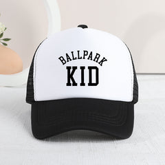 Adjustable Breathable Baseball Cap Outdoor Sport Sunshade Mesh Letter Embroidery