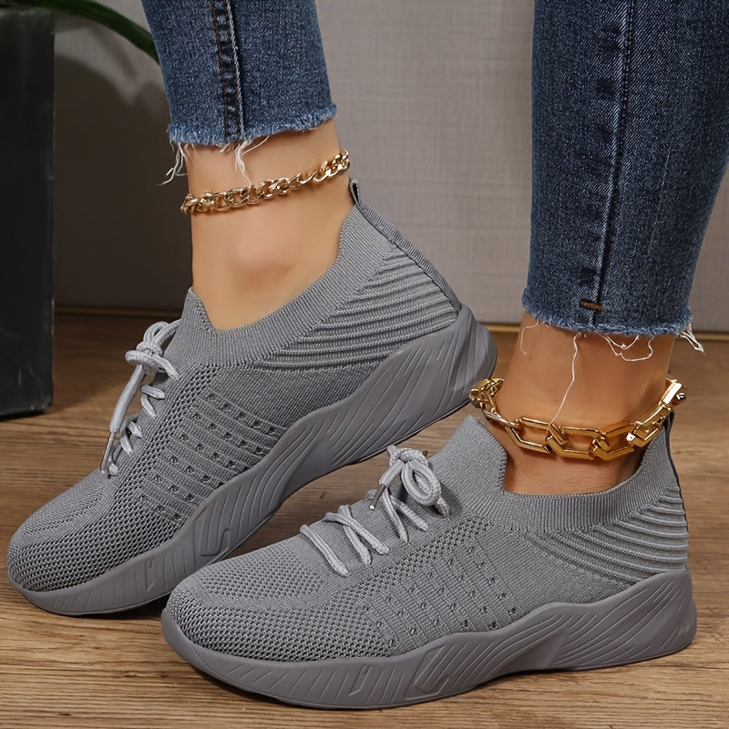 Women's Outdoor Woven Sneakers Breathable Running Shoes