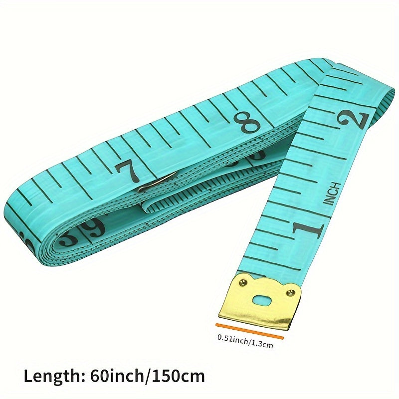 60inch Measuring Ruler Sewing Tailor Tape Measure Soft Random