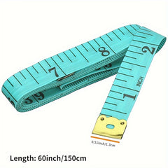 60inch Measuring Ruler Sewing Tailor Tape Measure Soft Random
