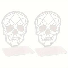 Skull Bookshelf Desktop Bookstand Light Office Desktop Book Stationery