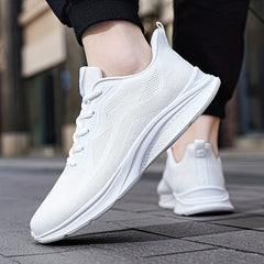 Men's Breathable Knit Casual Shoes for Travel Hiking