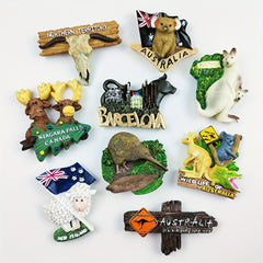 Australian and Canadian Refrigerator Magnets 3D Landmarks Souvenirs