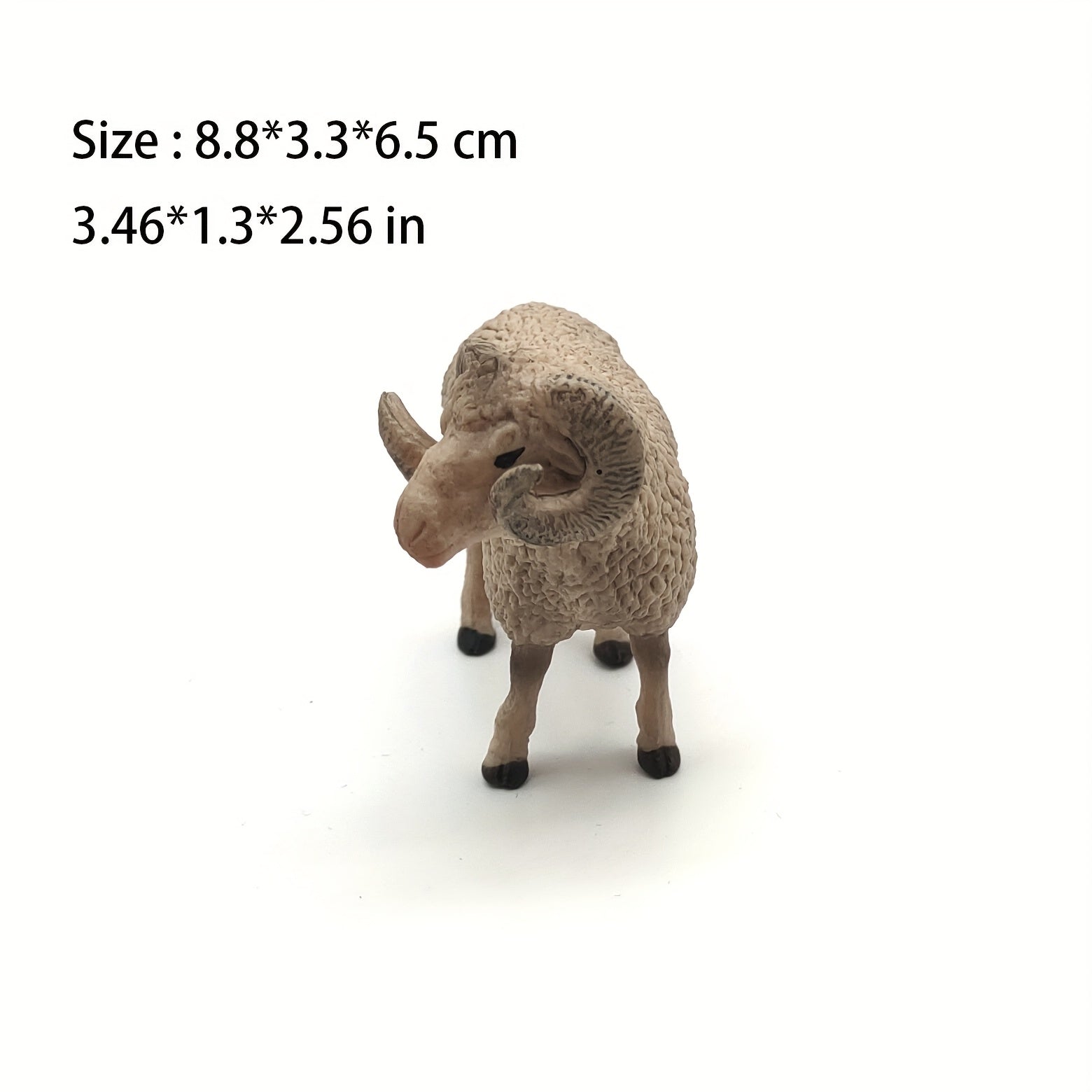 Farm Animal Disc Sheep Model Statue for Decoration