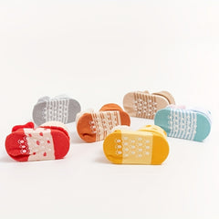 1pair Kids Cartoon Animal Non-slip Floor Socks