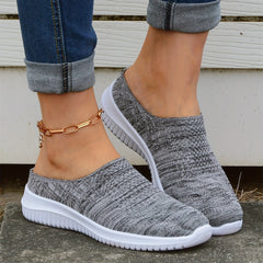 Women's Knitted Sock Shoes Breathable Low Top Slip On Shoes