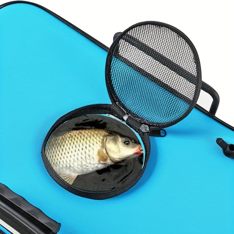 Foldable Fishing Bucket For Bait And Tackle Storage
