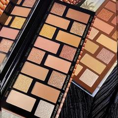 16-Color Beginner Eyeshadow Palette Pearly Matte Finish