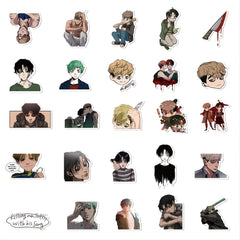 50 Anime Killing Stalking Doodle Stickers Waterproof DIY Creative Toys