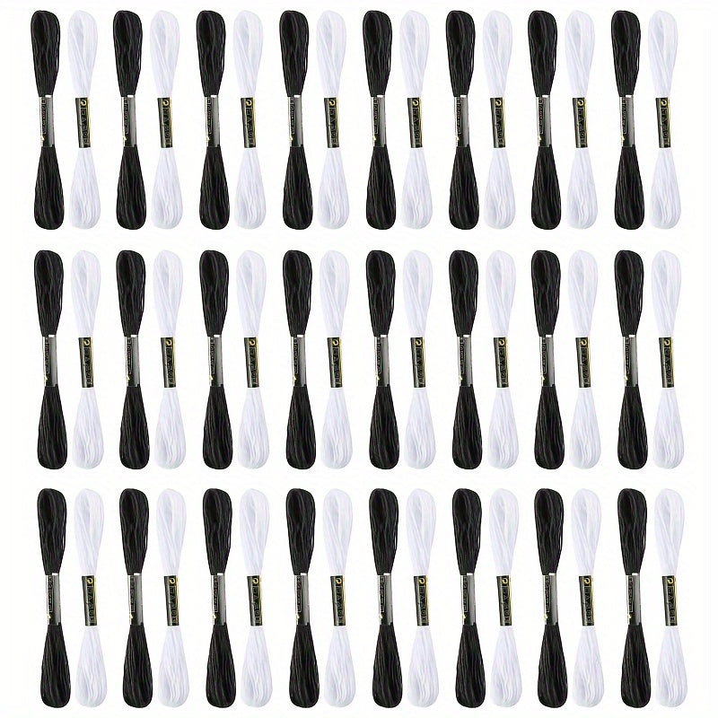24pcs Halloween Friendship Bracelets Floss & Threads with Bobbins