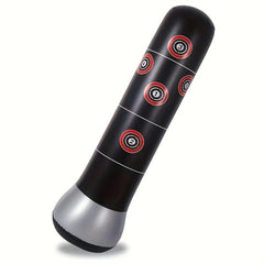 Thickened Inflatable Boxing Column w/ Air Pump Punching Bag Toy Fitness Sandbag
