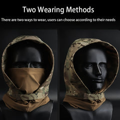Paintball Stretch Fabric Mask Hood Full Face Mask