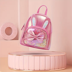 Kids Bow Decor Rabbit Ear Backpack