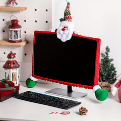 Christmas Computer Monitor Cover - Reindeer Design