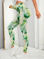Tie Dye Seamless High Waist Yoga Pants