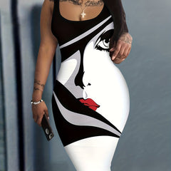 Sexy Sleeveless Bodycon Dress for Women