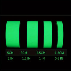 Glow In The Dark Tape Rechargeable Bright Flurescent Tape Luminous Tape