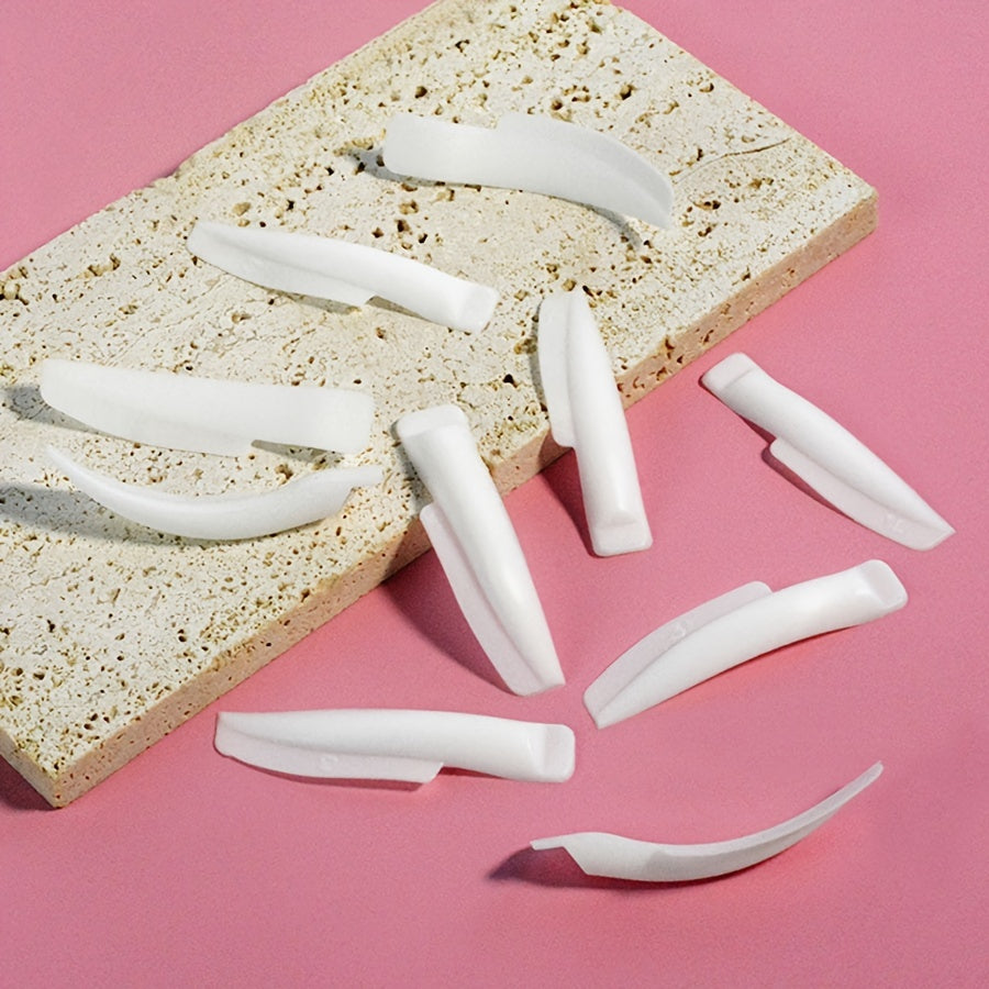 10Pcs Lash Lift Rods Eyelash Perming Curler Shield Pads 5 Sizes