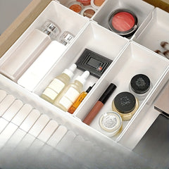 Versatile Stackable Storage Box for Cosmetics and Kitchen Supplies