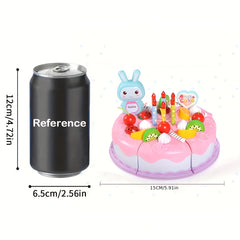House Toy Cake Cutting Set for Girls Pretend Play