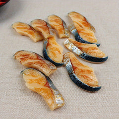 5pcs Realistic BBQ Seafood Pretend Play Food for Home Decor & Outdoor BBQ Props