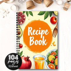 Spiral Recipe Notebook for Your Own Recipes Recipe Journal Ideal Gift
