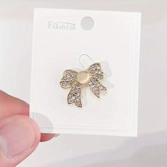 Bow Cat Flower Brooch For Girls Decorative Brooch Pin Clothes Accessories