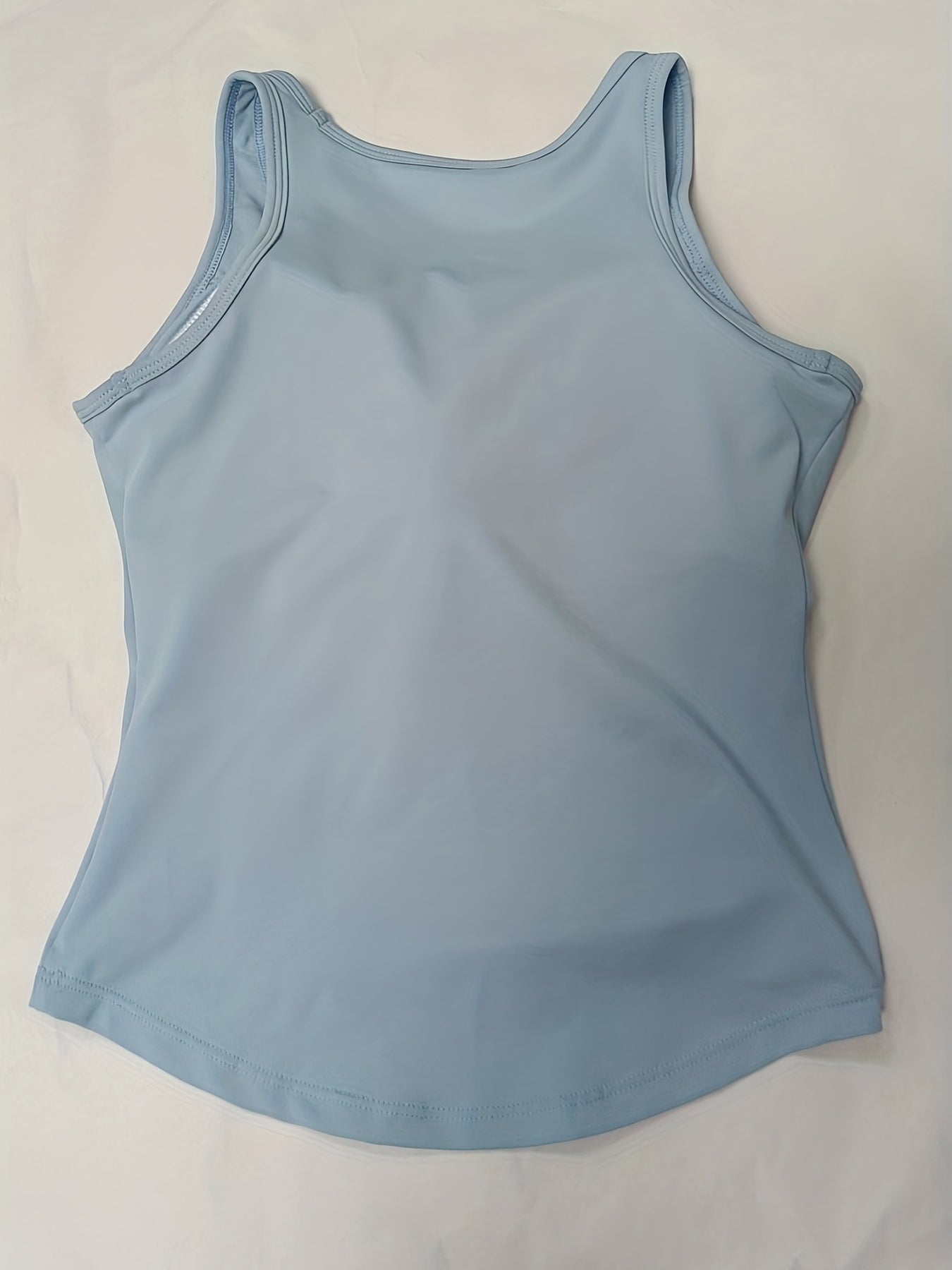 Women's Padded Sports Tank Top Workout Running Fitness Yoga Sleeveless Shirts