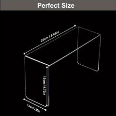 Acrylic U-shaped Display Stand for Desserts, Dolls, Cosmetics