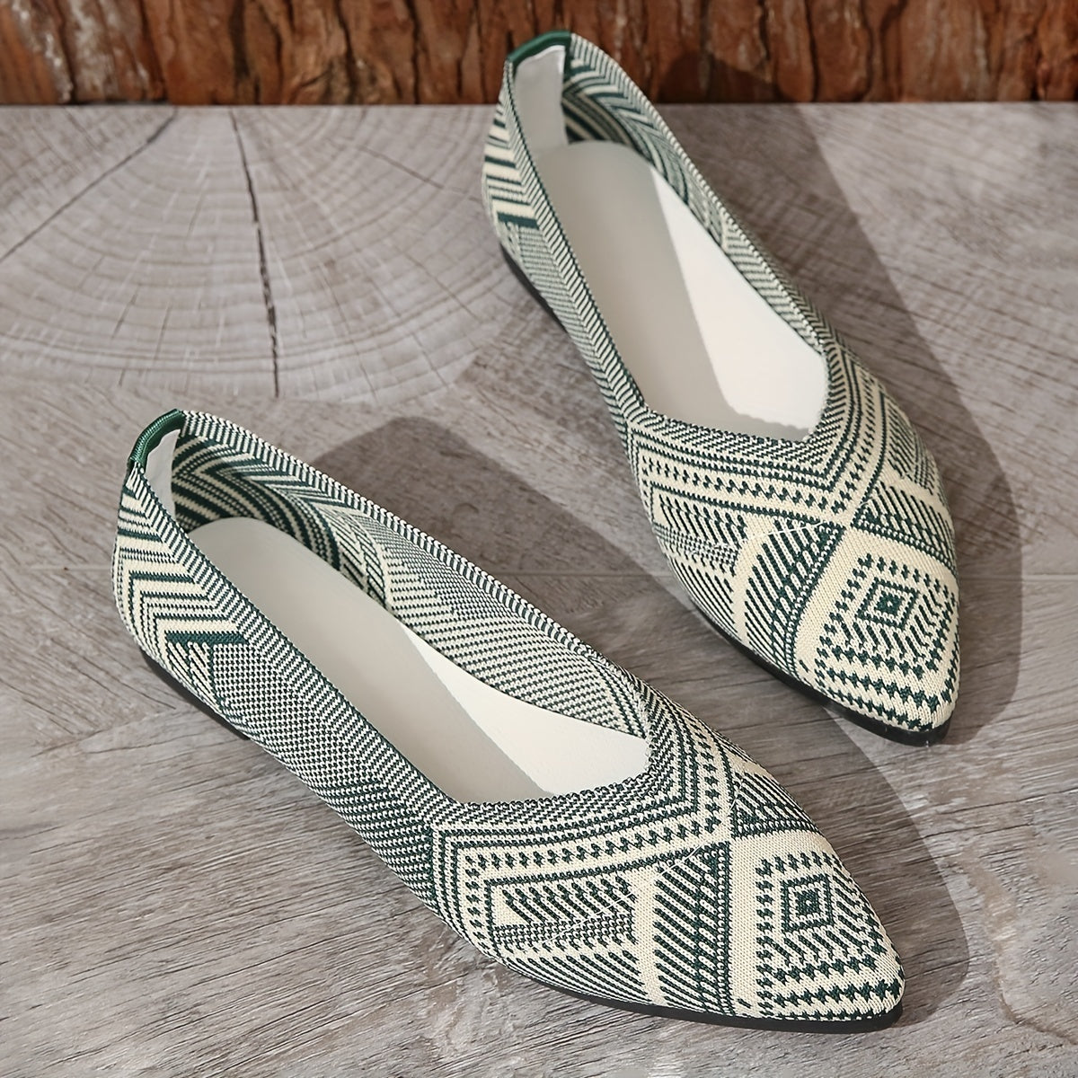Women's Comfy Slip On Flat Shoes Soft Sole Casual Ballet Flats