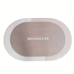 Quick Dry Bath Mat with Tiny Pores Bathroom Floor Mat