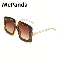 Men's Large Frame Sunglasses Sun Protection Decorative Accessories