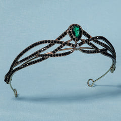 Baroque Crown Headband Crystal Tiara For Women