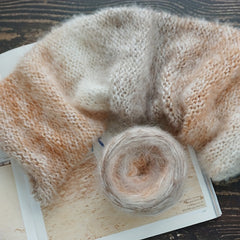 Gradient Sweater Yarn Fantasy Hand-mixed DIY Crochet