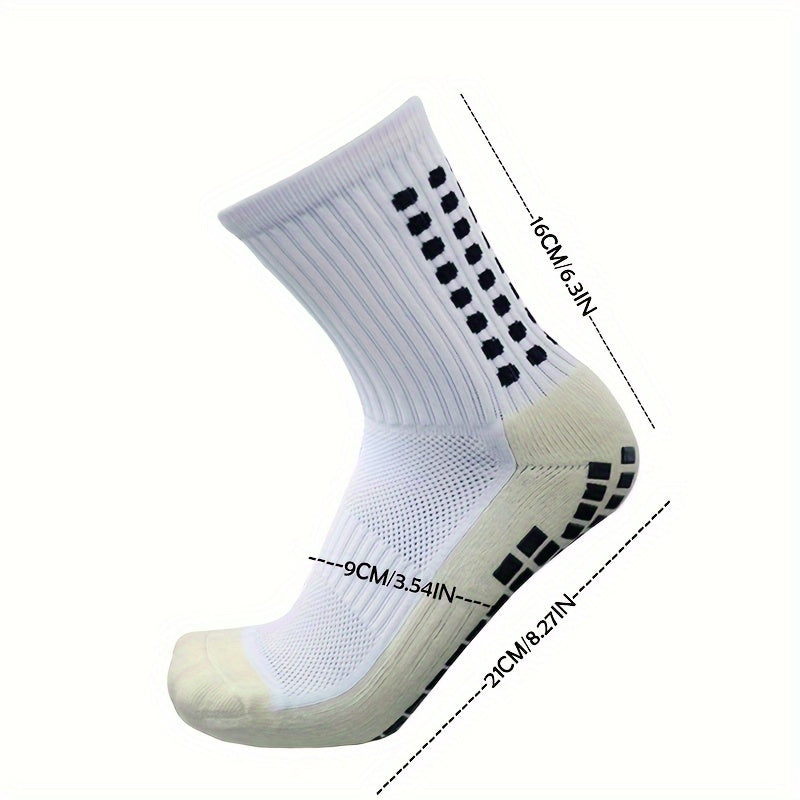 Crew Football Socks Non-slip Thickened Basketball Socks Men Women Running Sports