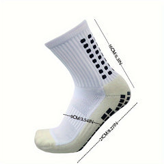 Crew Football Socks Non-slip Thickened Basketball Socks Men Women Running Sports