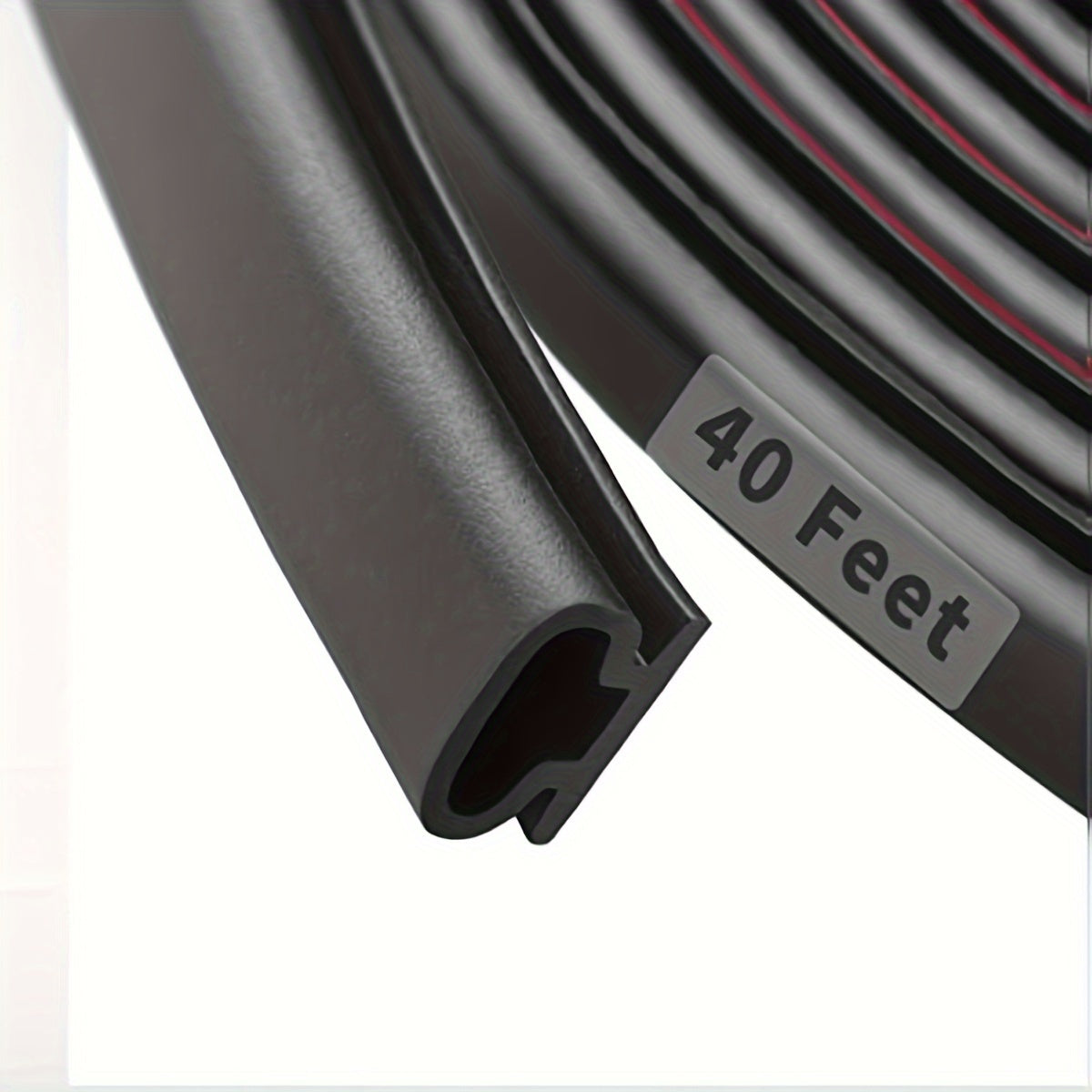 12 19 Meter Rubber Weather Stripping Self Adhesive D Shape Door Weatherstripping