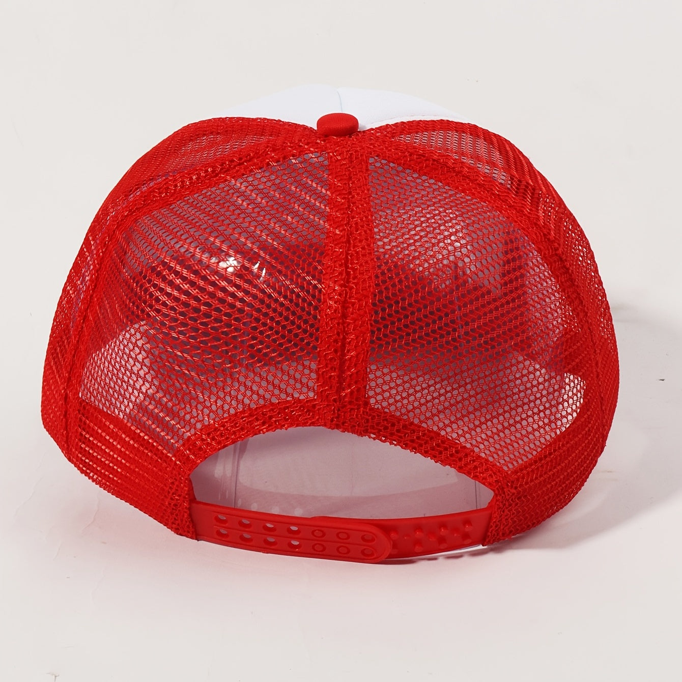 Born In 90s Trucker Hat Red Baseball Cap Adjustable Mesh Sunshade Dad Hat
