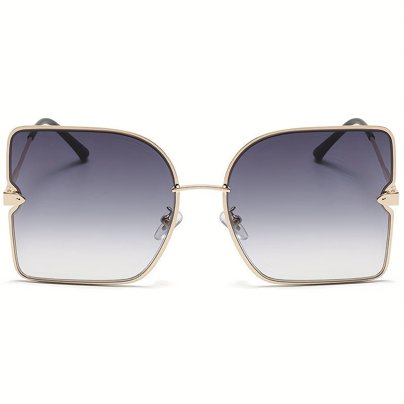 Y2K Butterfly Metal Sunglasses Gradient Anti Glare Glasses UV400