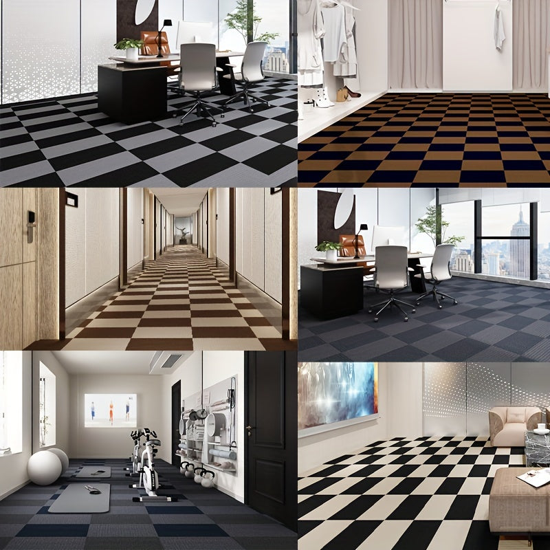 DIY Self-adhesive Tile Carpet Square Floor Mat