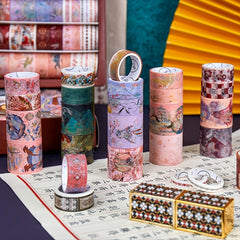 100 Volumes Washi Tape Chinese Girl Crane Theme DIY Handcraft Materials