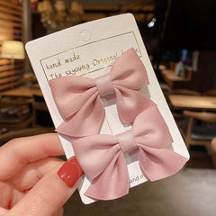 Baby Girls Bowknot Hair Clips Princess Hair Accessories