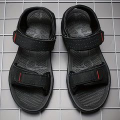Men's Comfortable Beach Sandals Non Slip Hook And Loop Summer Shoes
