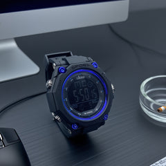 LASIKA Boys' Digital Sports Watch Alarm IPX7 Waterproof Swimming Step Counter