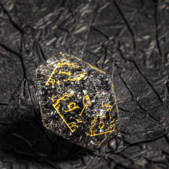 7pcs Glass Gemstone Dice Set For TRPG Cthulhu RPG