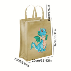 Custom Pink Dinosaur Diamond Painting Ironing Bag