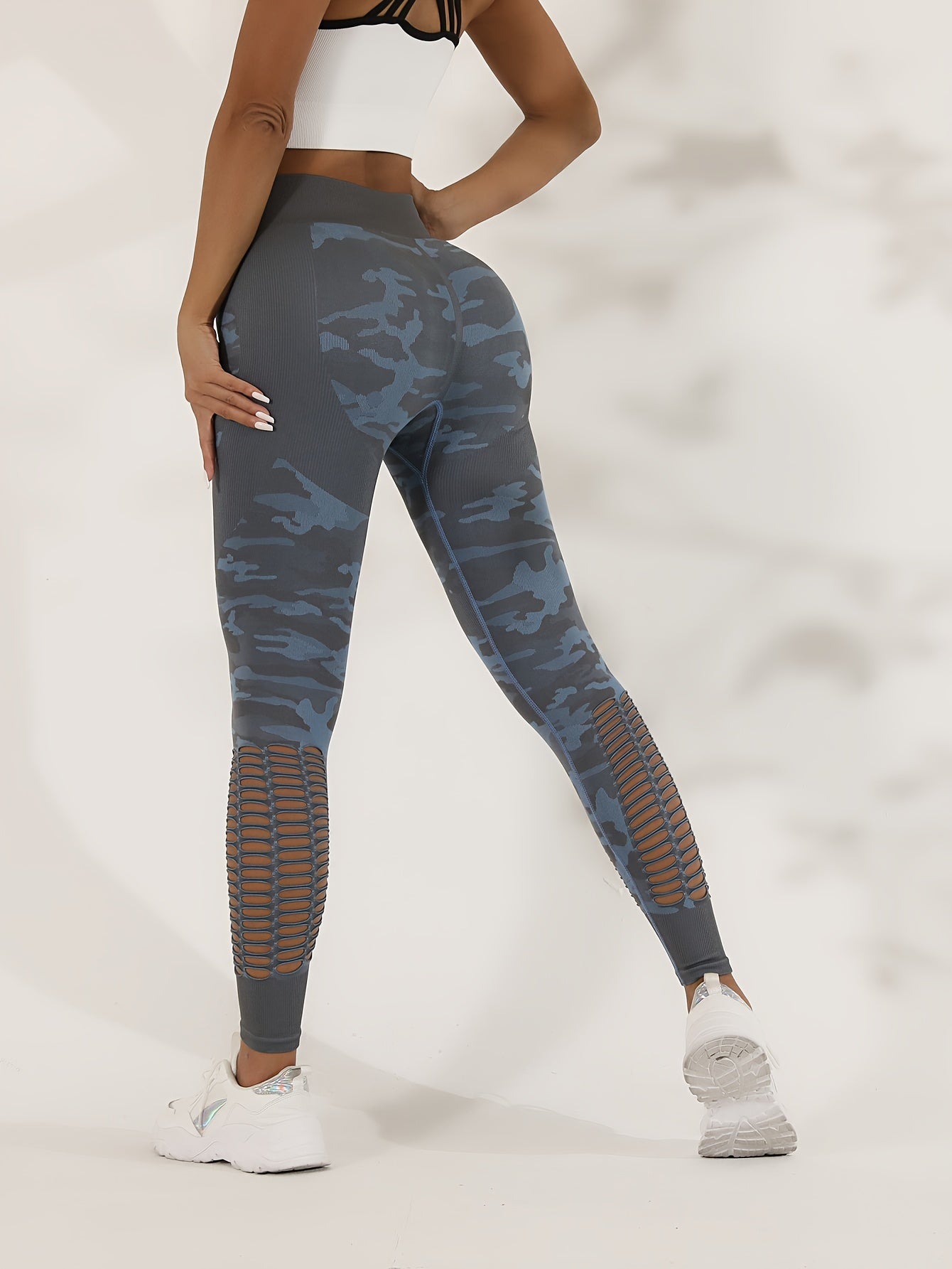 Camo Yoga Pants High Waist Butt Lifting Leggings